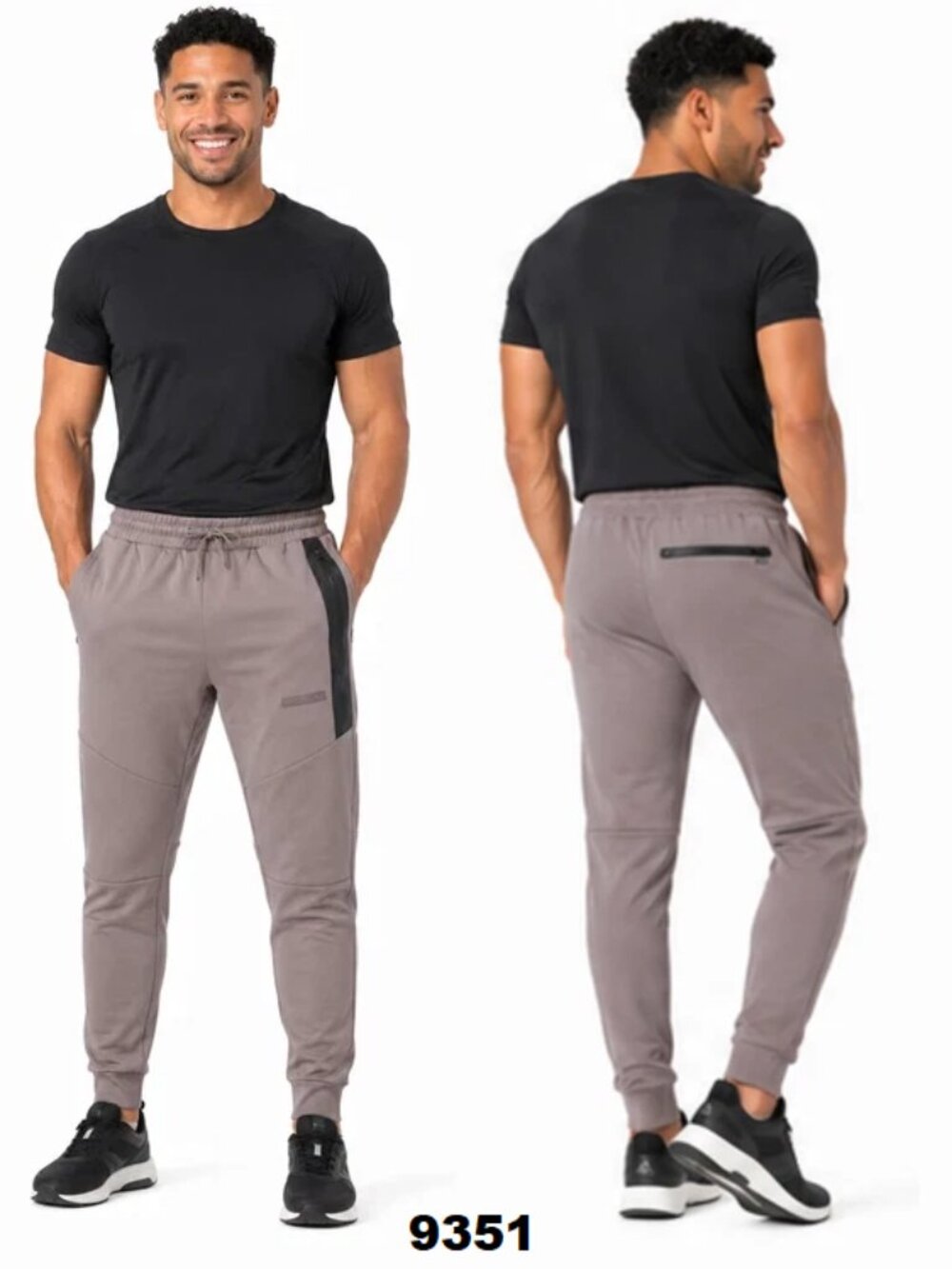 NWT Hurley X Men's Khaki Bootcamp Block Logo Jogger Pants W/Moisture Wicking